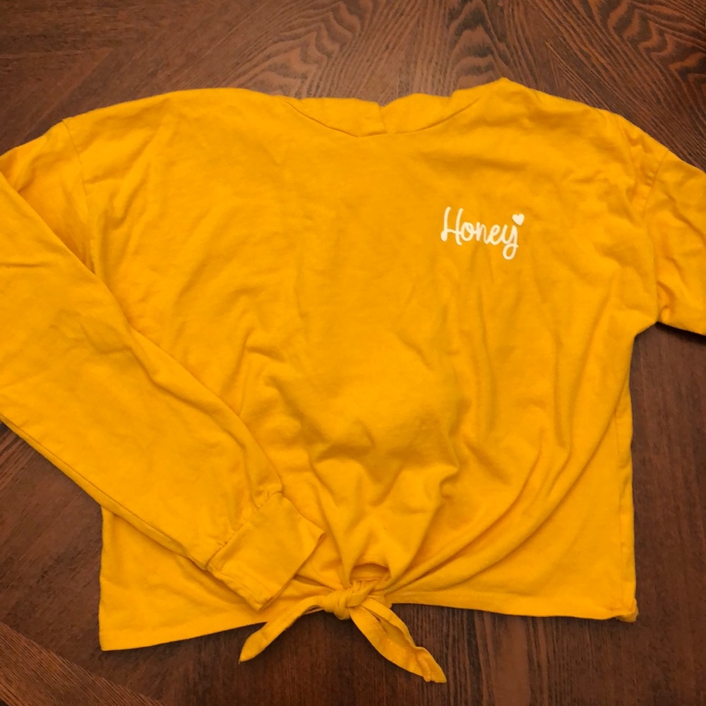 Cotton Yellow Long Sleeve